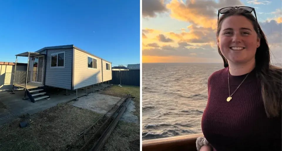 VanHomes: Young Aussie builds $98,000 first home in a day