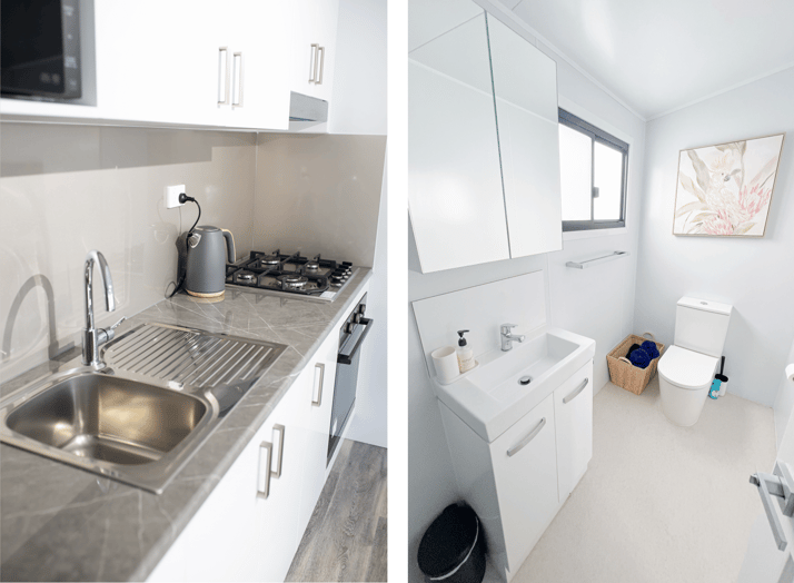 VanHomes Premium Kitchen and Bathroom Features