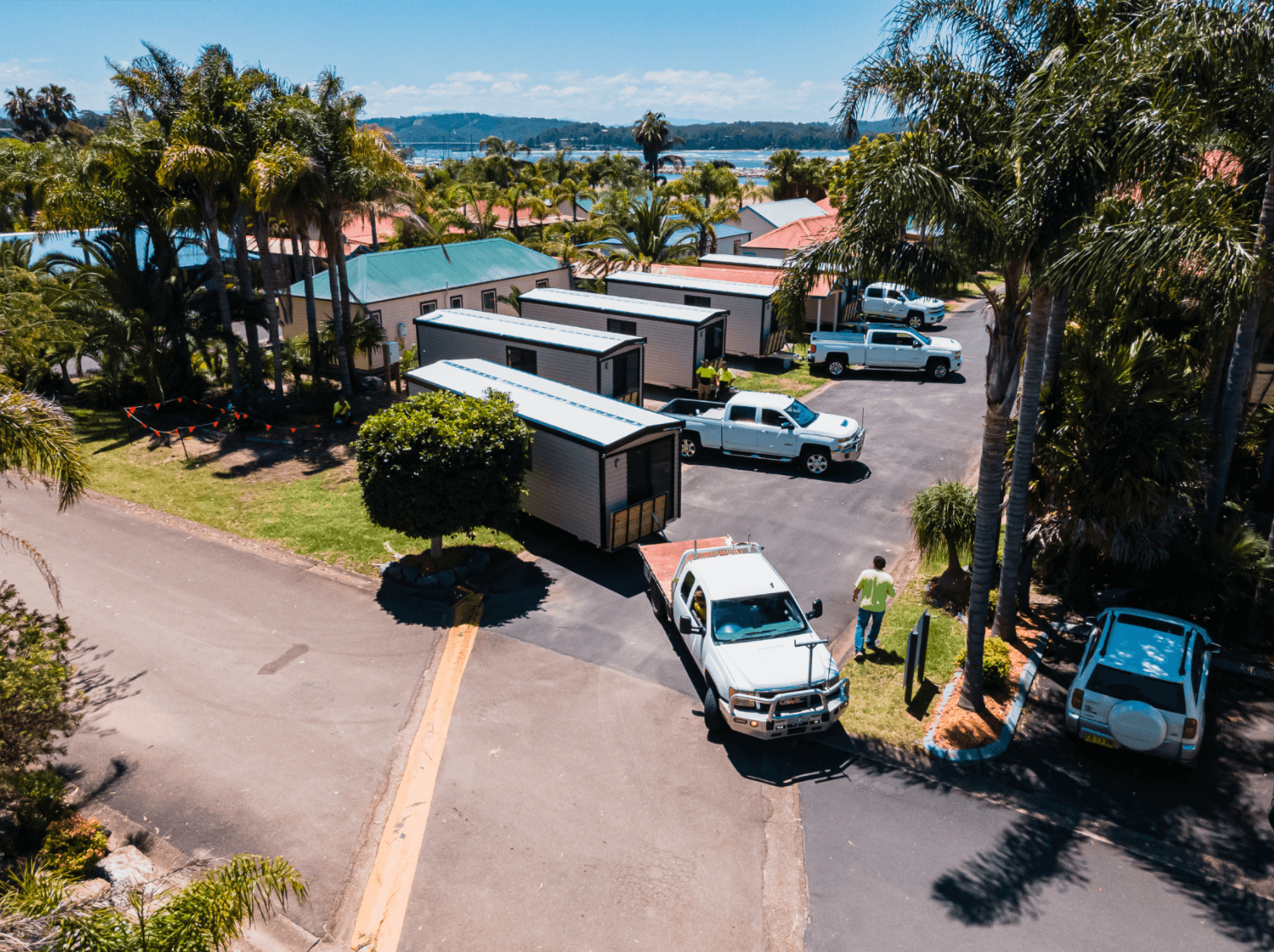 VanHomes in Bateman's Bay Caravan Park