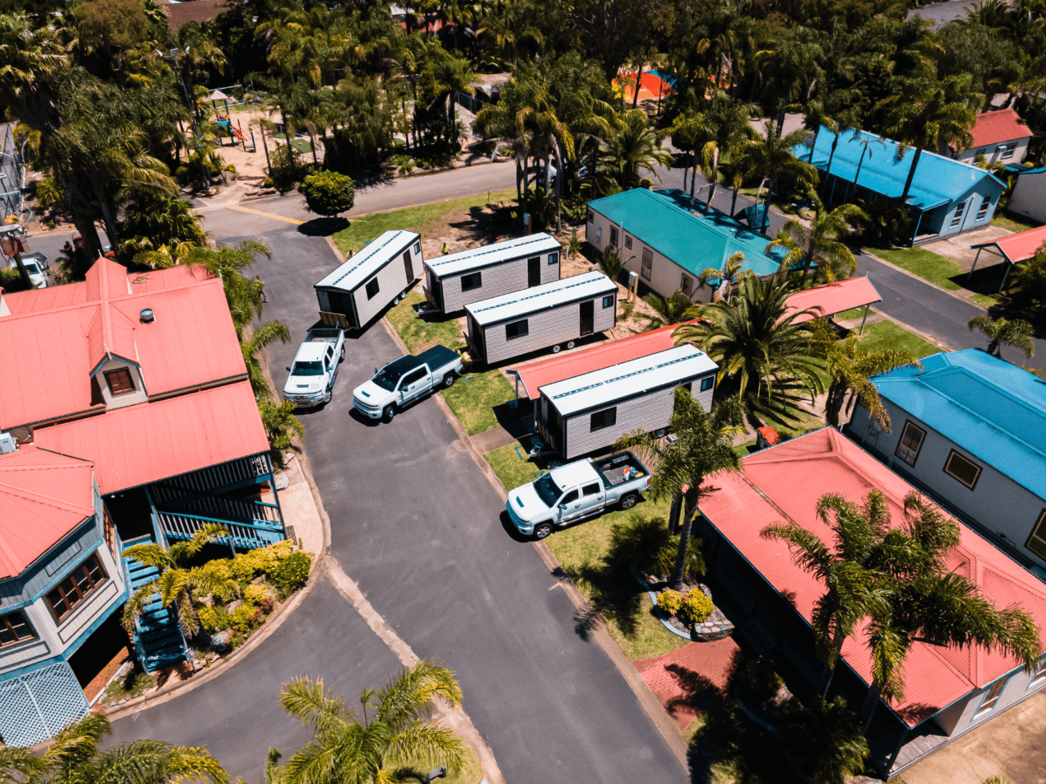 VanHomes in Bateman's Bay Caravan Park