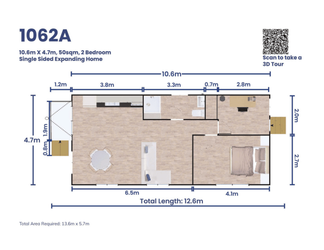 VanHomes Single Expanding Suite: 1062A