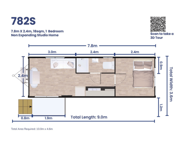 VanHomes Studio Suite: 782S