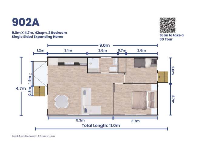 VanHomes Single Expanding suite: 902A