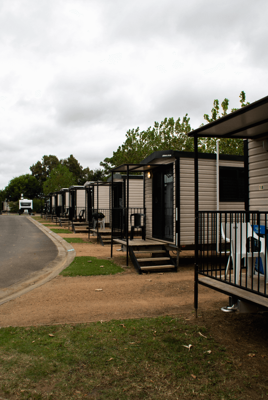 VanHomes Studios in Hampshire Caravan Park